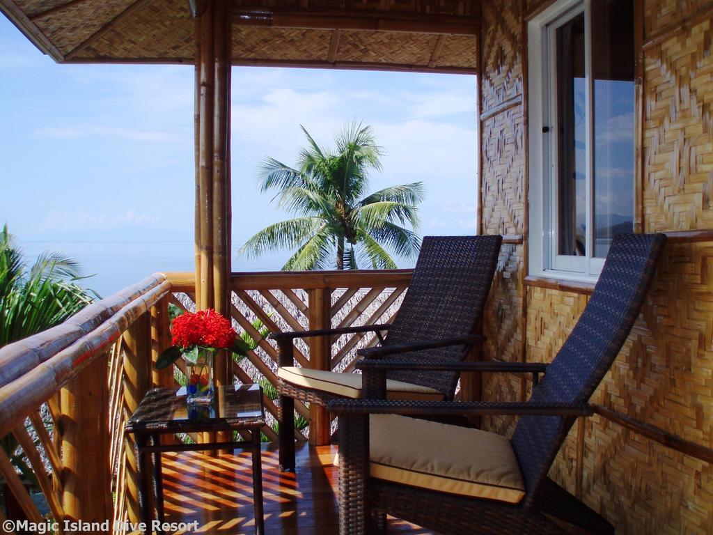 Magic Island Dive Resort Moalboal Zimmer foto